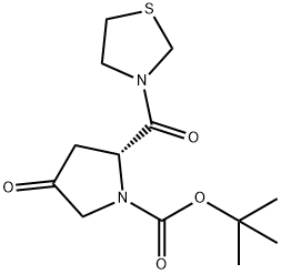 (R)-tert-butyl 4-oxo-2-(thiazolidine-3-carbonyl)pyrrolidine-1-carboxylate