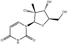 1-((2R,3r,4r,5r)-3-氯-4-羥基-5-(羥基甲基)-3-甲基四氫呋喃-2-基)嘧啶-2,4(1h,3h)-二酮